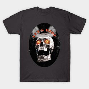 Blown Top Skull Ride T-Shirt